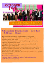 Autumn Arts Community Flyer