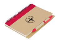 Red Notebook and Pen 